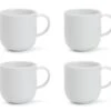 Habitat Riko Set Of 4 Mugs - White