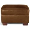 Habitat Salisbury Leather Storage Footstool - Tan 1 Habitat Salisbury Leather Storage Footstool - Tan -Home Furnishings Store 3575752 R Z001A