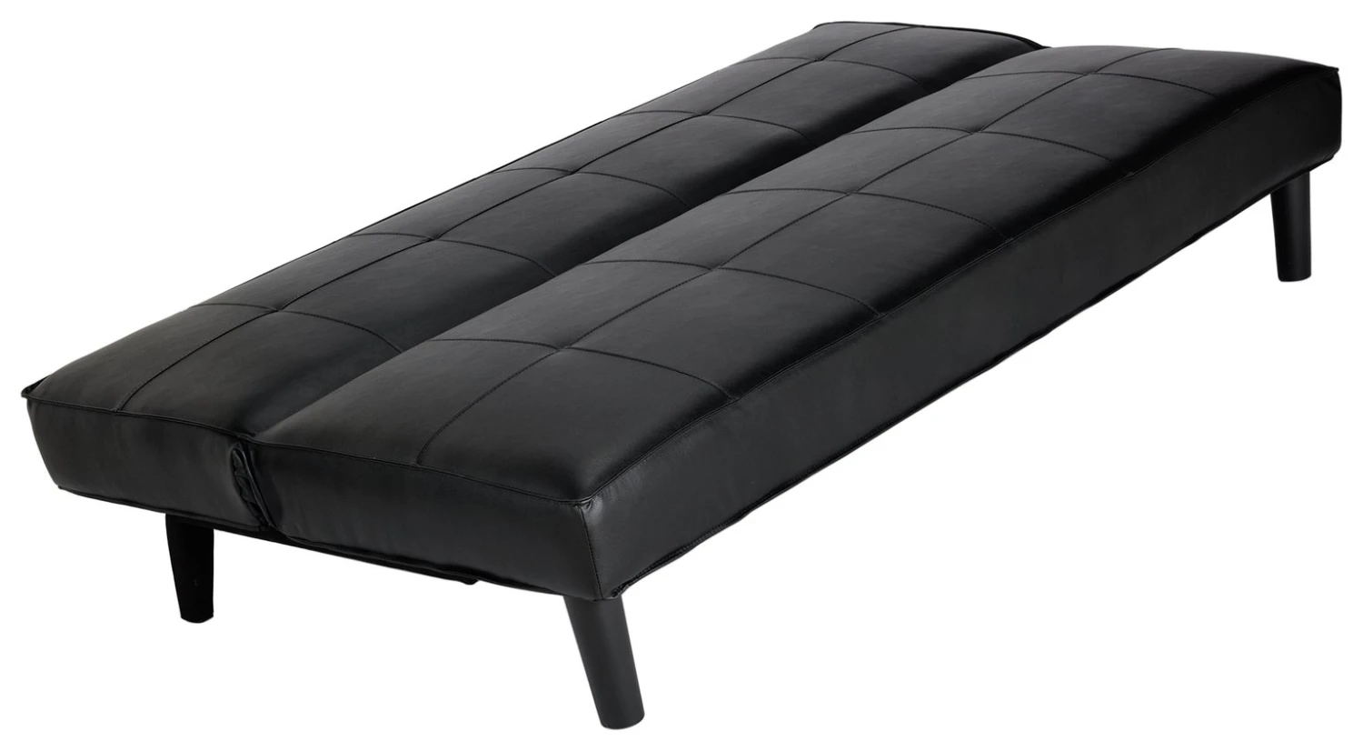 Habitat Patsy 2 Seater Clic Clac Sofa Bed - Black 7 Habitat Patsy 2 Seater Clic Clac Sofa Bed - Black - Image 5