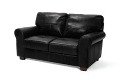 Habitat Salisbury Leather 2 Seater Sofa - Black -Home Furnishings Store 3609123 R Z002A