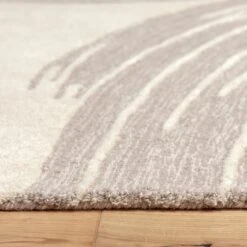 Habitat Hand Tufted Wool & Cotton Rug - Natural -120X170cm -Home Furnishings Store 3636574 R Z002C