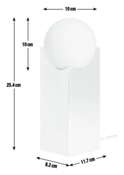 Habitat Yuri Afterglow Table Lamp - Gold & Glass -Home Furnishings Store 4163716 R Z017A