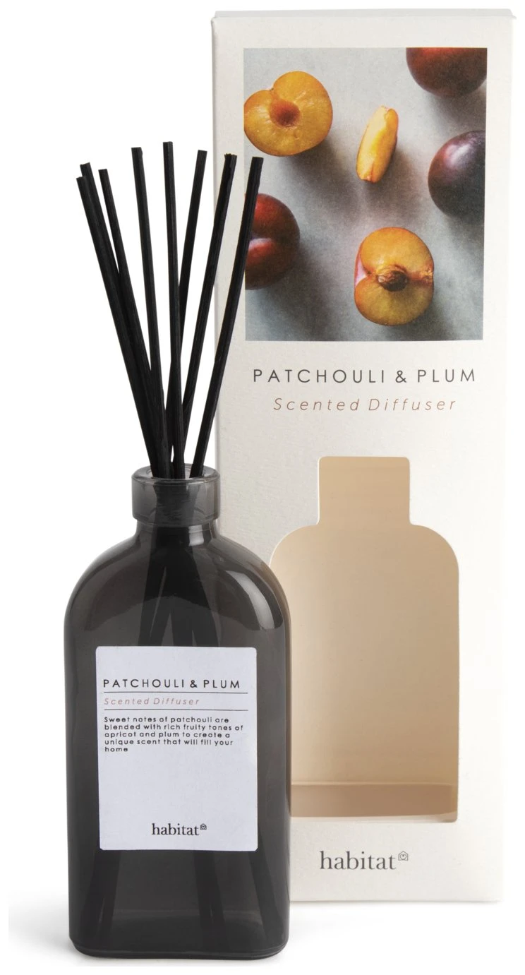 Habitat 150ml Scented Diffuser - Patchouli & Plum 5 Habitat 150ml Scented Diffuser - Patchouli & Plum - Image 3