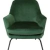 Habitat Celine Velvet Accent Chair - Green 1 Habitat Celine Velvet Accent Chair - Green -Home Furnishings Store 4378439 R Z001A