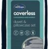 Silentnight Coverless 10.5Tog Grey Duvet & Pillowcase-Single -Home Furnishings Store 4468624 R Z001A