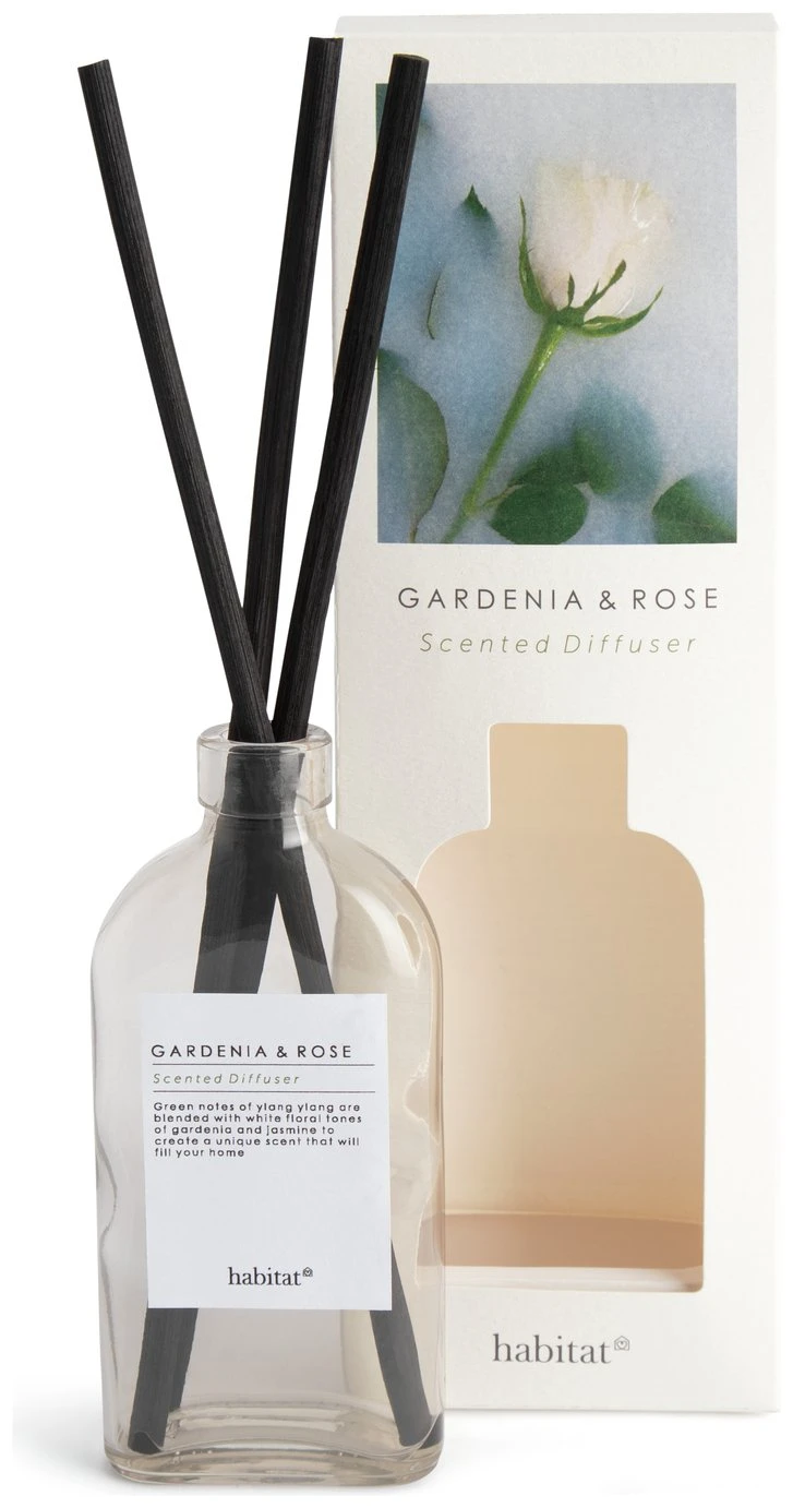 Habitat 150ml Scented Diffuser - Gardenia & Rose 5 Habitat 150ml Scented Diffuser - Gardenia & Rose - Image 3