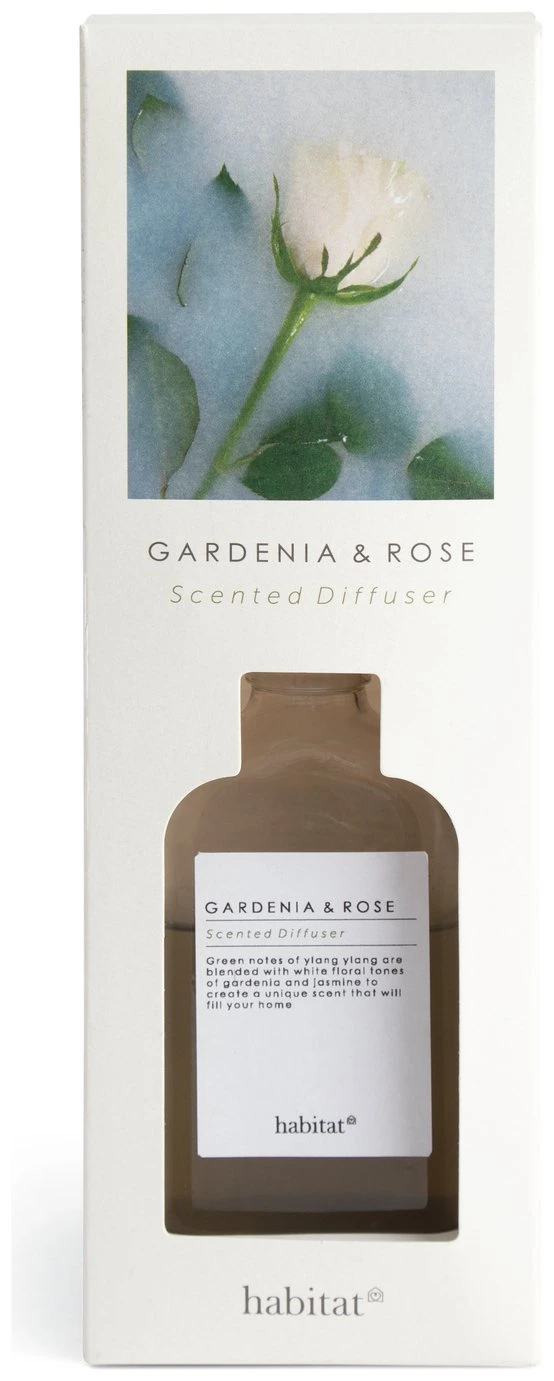 Habitat 150ml Scented Diffuser - Gardenia & Rose 6 Habitat 150ml Scented Diffuser - Gardenia & Rose - Image 4