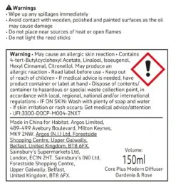 Habitat 150ml Scented Diffuser - Gardenia & Rose 11 Habitat 150ml Scented Diffuser - Gardenia & Rose -Home Furnishings Store 4497444 R Z011A