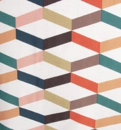 Habitat Geometric ZigZag Multicolour Bedding Set - Single -Home Furnishings Store 4529257 R B001