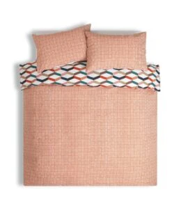 Habitat Geometric ZigZag Multicolour Bedding Set - Single -Home Furnishings Store 4529257 R Z003A