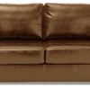 Habitat Salisbury 2 Seater Leather Sofa Bed - Tan 2 Habitat Salisbury 2 Seater Leather Sofa Bed - Tan -Home Furnishings Store 4551081 R Z001A