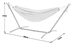 Habitat Boho Hammock With Metal Stand -Home Furnishings Store 4587770 R E001