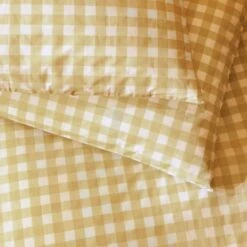 Habitat Herbalist Plain Gingham Yellow Bedding Set - Single -Home Furnishings Store 4663560 R Z003A