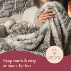 Dreamland Luxury Faux Fur Heated Throw - Large 13 Dreamland Luxury Faux Fur Heated Throw - Large -Home Furnishings Store 4669911 R Z003A