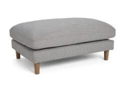 Habitat Salome Fabric Ottoman Footstool - Light Grey 11 Habitat Salome Fabric Ottoman Footstool - Light Grey -Home Furnishings Store 4743693 R Z002A