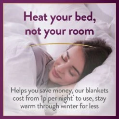 Slumberdown Perfectly Warm Luxury Electric Blanket-King Dual -Home Furnishings Store 4746731 R Z007A