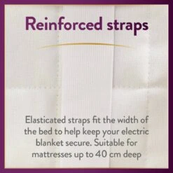 Slumberdown Perfectly Warm Luxury Electric Blanket-King Dual -Home Furnishings Store 4746731 R Z008A