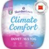 Slumberdown Climate Comfort 10.5 Tog Duvet - Single