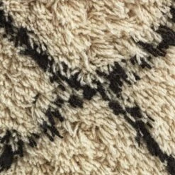 Kaikoo Gentry Wool Pouffe - White -Home Furnishings Store 4844482 R B001