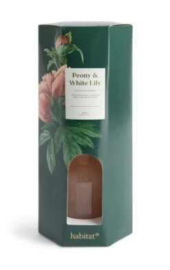 Habitat 150ml Scented Diffuser - Peony & White Lily -Home Furnishings Store 4845096 R Z003A