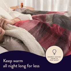 Dreamland Sherpa Tartan Reversible Overblanket 16 Dreamland Sherpa Tartan Reversible Overblanket -Home Furnishings Store 4883333 R Z003A