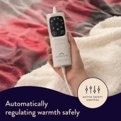 Dreamland Sherpa Tartan Reversible Overblanket 19 Dreamland Sherpa Tartan Reversible Overblanket -Home Furnishings Store 4883333 R Z006A