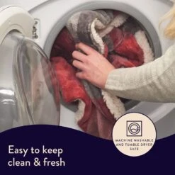 Dreamland Sherpa Tartan Reversible Overblanket 20 Dreamland Sherpa Tartan Reversible Overblanket -Home Furnishings Store 4883333 R Z007A