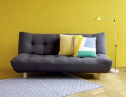 Habitat Kota 3 Seater Fabric Clic Clac Sofa Bed - Charcoal -Home Furnishings Store 5017737 R Z002A