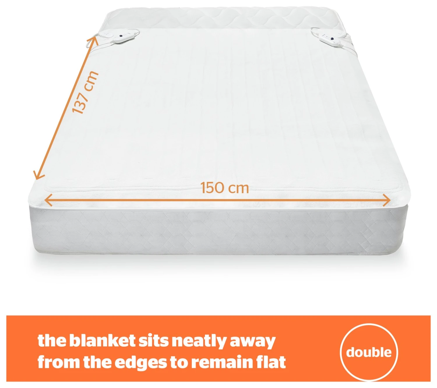 Silentnight Comfort Control Electric Underblanket - Double 9 Silentnight Comfort Control Electric Underblanket - Double - Image 7