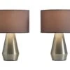 Habitat Maya Pair Of Touch Table Lamps - Grey 2 Habitat Maya Pair Of Touch Table Lamps - Grey -Home Furnishings Store 5724790 R Z006A