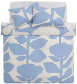 Habitat 180TC Abstract Floral Blue Bedding Set - Single -Home Furnishings Store 5792760 R Z004A
