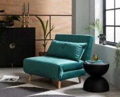 Habitat Roma Single Velvet Chairbed - Teal 20 Habitat Roma Single Velvet Chairbed - Teal -Home Furnishings Store 5828108 R Z002C