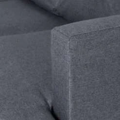 Habitat Joshua Left Hand Corner Chaise Sofa - Charcoal -Home Furnishings Store 6089647 R Z009A