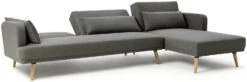 Habitat Andy Right Corner Fabric Clic Clac Sofa Bed - Grey 14 Habitat Andy Right Corner Fabric Clic Clac Sofa Bed - Grey -Home Furnishings Store 6132941 R Z003A