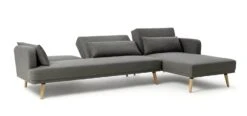 Habitat Andy Right Corner Fabric Clic Clac Sofa Bed - Grey 15 Habitat Andy Right Corner Fabric Clic Clac Sofa Bed - Grey -Home Furnishings Store 6132941 R Z005A