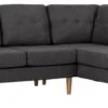 Habitat Joshua Fabric Corner Chaise Sofa - Charcoal -Home Furnishings Store 6259082 R Z001A