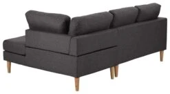 Habitat Joshua Fabric Corner Chaise Sofa - Charcoal -Home Furnishings Store 6259082 R Z004A