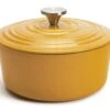 Habitat Global 5.3 Litre Cast Iron Casserole Dish - Yellow -Home Furnishings Store 6609625 R Z001A