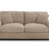 Habitat Lisbon Fabric 3 Seater Sofa - Beige