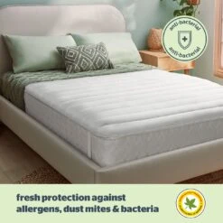 Silentnight Anti-Allergy Mattress Topper - Single 11 Silentnight Anti-Allergy Mattress Topper - Single -Home Furnishings Store 6864453 R Z002A