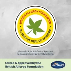 Silentnight Anti-Allergy Mattress Topper - Single 12 Silentnight Anti-Allergy Mattress Topper - Single -Home Furnishings Store 6864453 R Z003A