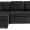 Habitat Reagan Left Corner Chaise Sofa Bed - Charcoal 2 Habitat Reagan Left Corner Chaise Sofa Bed - Charcoal -Home Furnishings Store 6980038 R Z001A