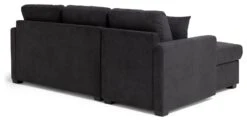 Habitat Reagan Left Corner Chaise Sofa Bed - Charcoal -Home Furnishings Store 6980038 R Z005A