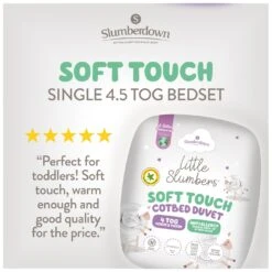 Slumberdown Anti Allergy 4 Tog Kids Duvet - Toddler -Home Furnishings Store 6996448 R Z002A