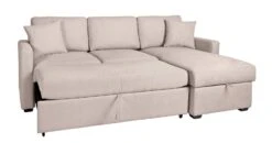 Habitat Reagan Right Corner Chaise Sofa Bed - Natural -Home Furnishings Store 7019757 R Z007A