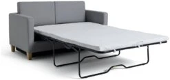 Habitat Rosie 2 Seater Fabric Sofa Bed - Light Grey -Home Furnishings Store 7023530 R Z002A