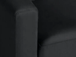 Habitat Reagan Corner Chaise Faux Leather Sofa Bed - Black -Home Furnishings Store 7067668 R Z009A