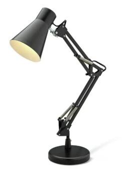 Habitat Swing Arm Desk Lamp - Matt Black 18 Habitat Swing Arm Desk Lamp - Matt Black -Home Furnishings Store 7073841 R Z006A