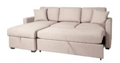 Habitat Reagan Left Corner Chaise Sofa Bed - Natural -Home Furnishings Store 7118847 R Z007A