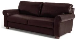 Habitat Salisbury Leather 4 Seater Sofa - Chocolate -Home Furnishings Store 7119279 R Z002A